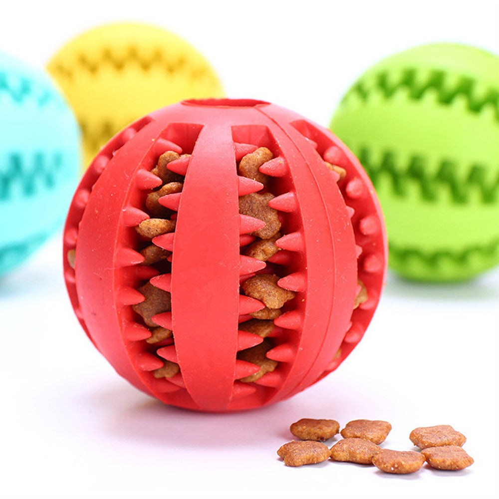 Rubber Pet Ball Toy - Fur Baby Finds