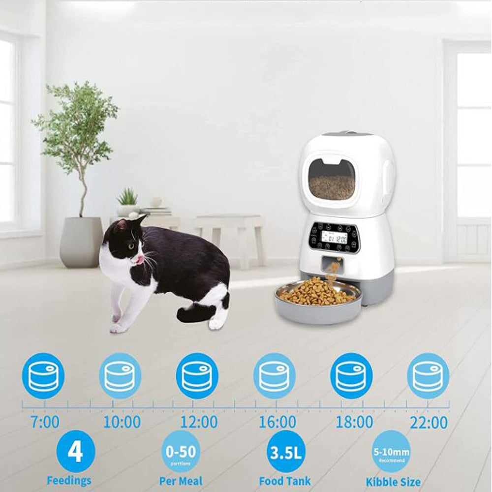 Smart Automatic Pet Feeder - Fur Baby Finds