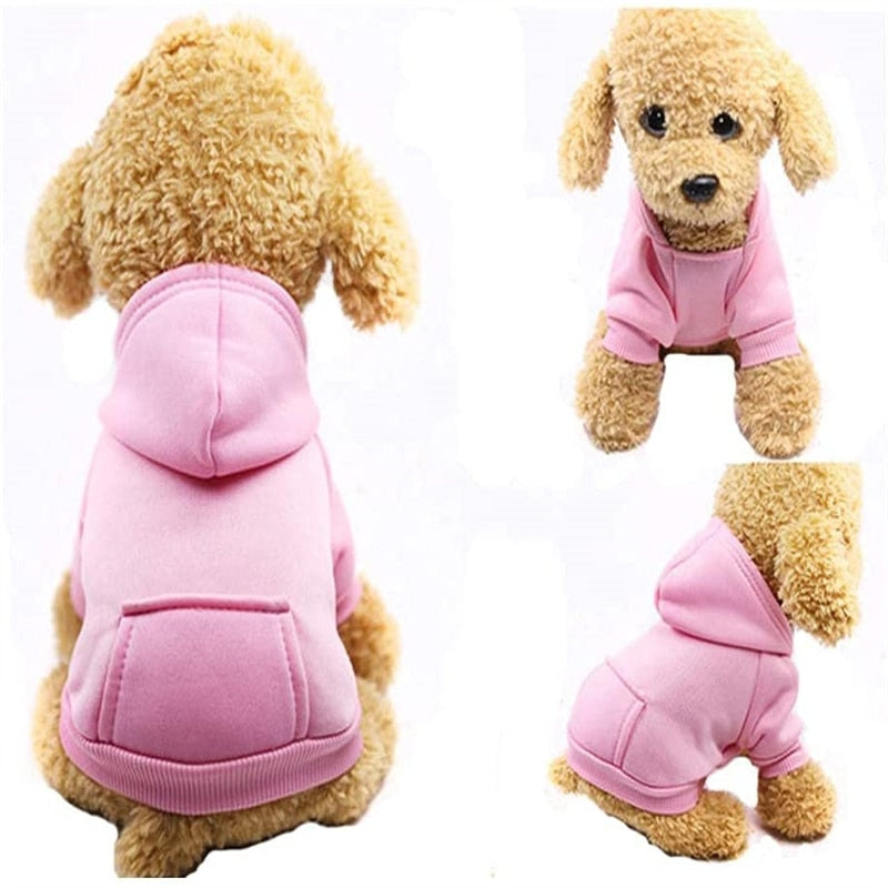 Solid Dog Hoodies - Fur Baby Finds