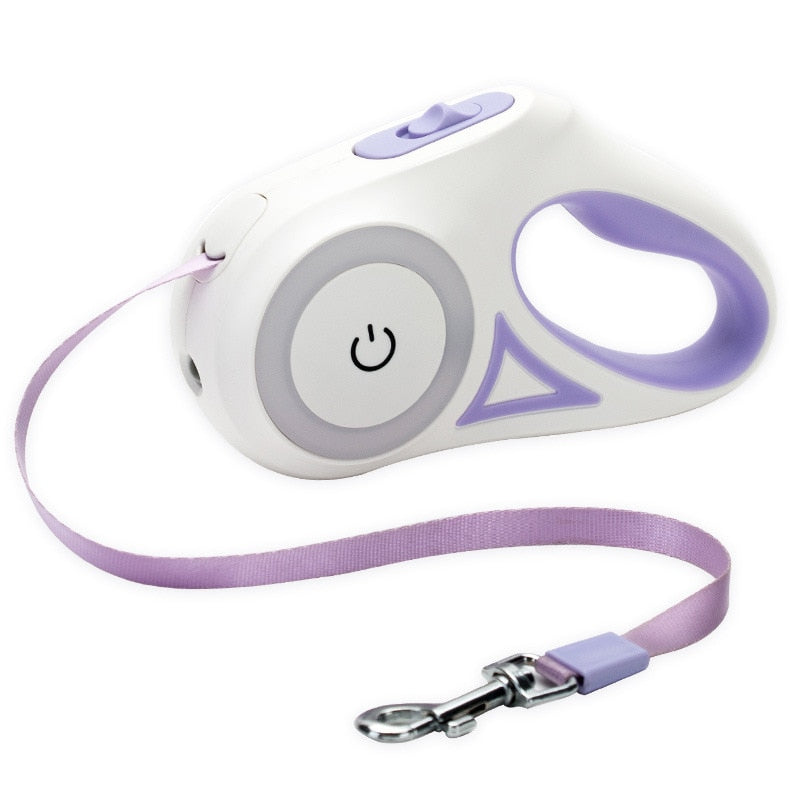 LED Retractable Dog Leash - Fur Baby Finds