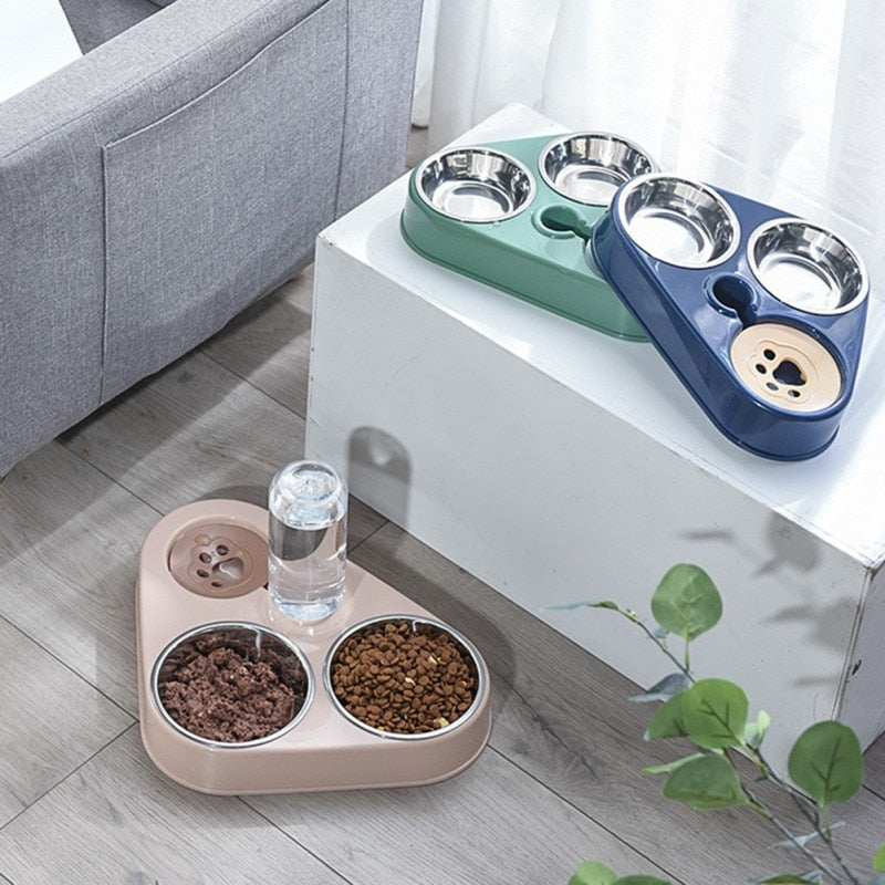 3 In 1 Pet Bowl Feeder - Fur Baby Finds