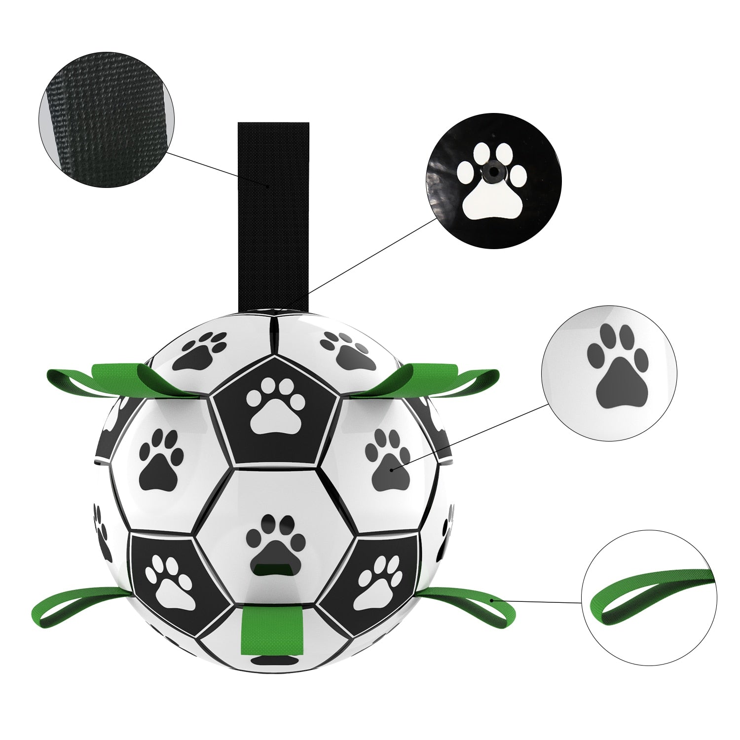 Interactive Pet Football Toy - Fur Baby Finds