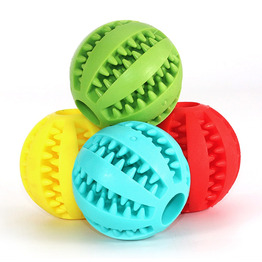 Rubber Pet Ball Toy - Fur Baby Finds