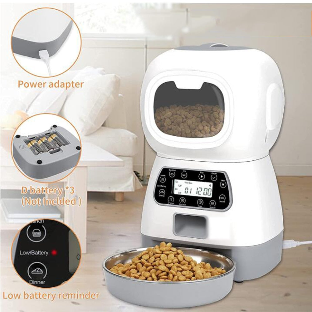 Smart Automatic Pet Feeder - Fur Baby Finds