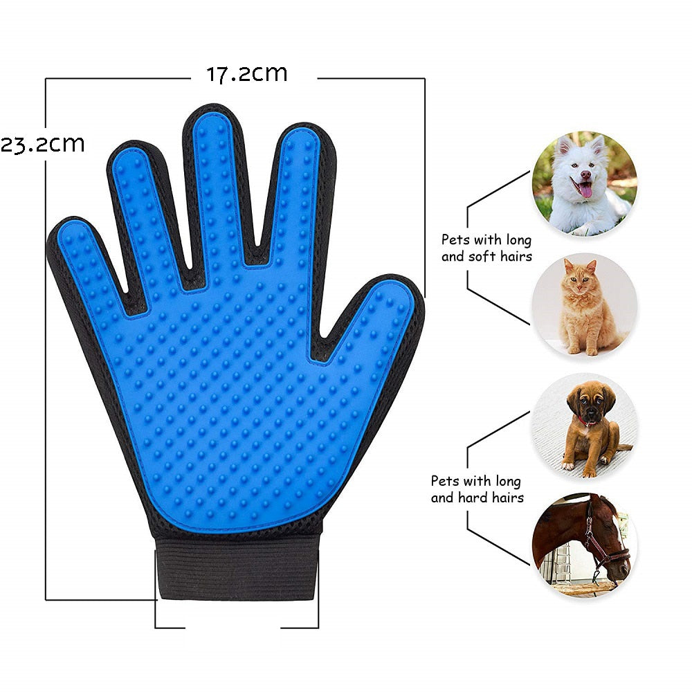 Pet Grooming Glove Brush - Fur Baby Finds