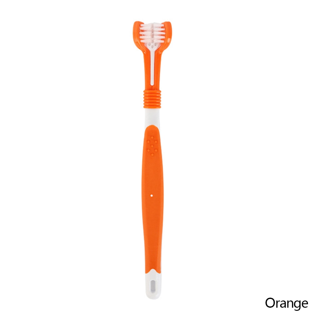 Three Sided Pet Toothbrush - Fur Baby Finds