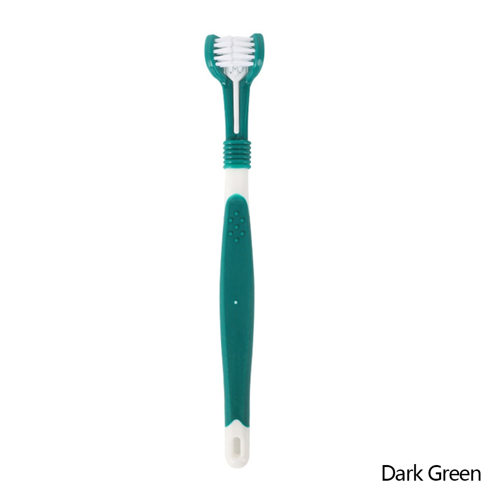 Three Sided Pet Toothbrush - Fur Baby Finds