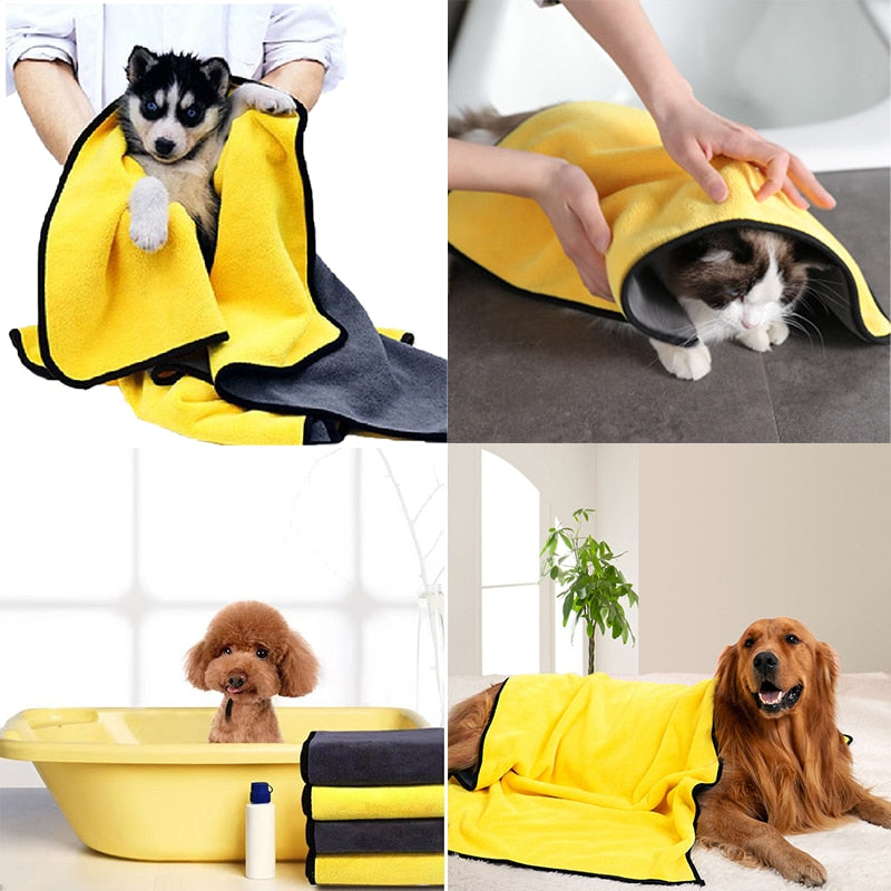 Quick-drying Pet Towels - Fur Baby Finds