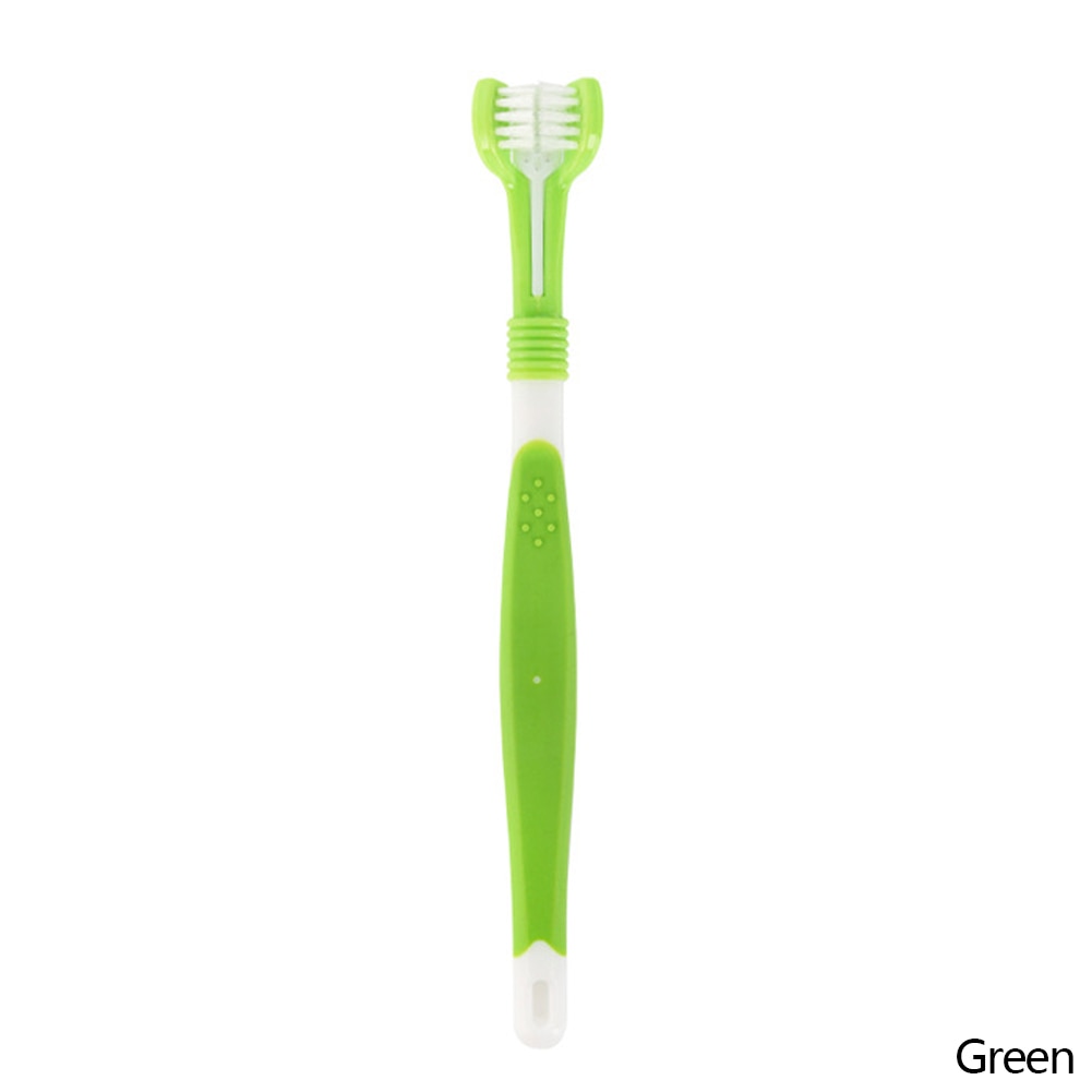 Three Sided Pet Toothbrush - Fur Baby Finds