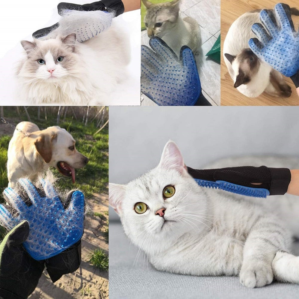 Pet Grooming Glove Brush - Fur Baby Finds