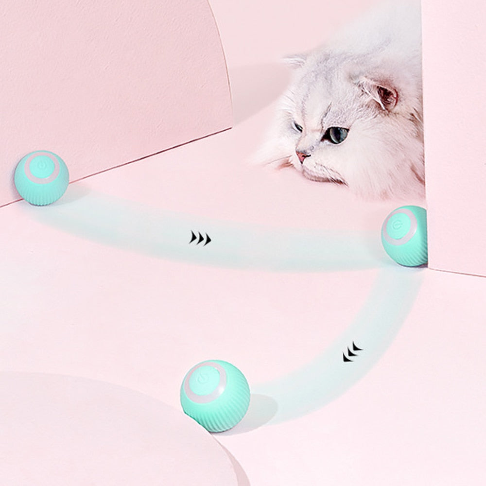 Interactive Electric Cat Ball Toys - Fur Baby Finds