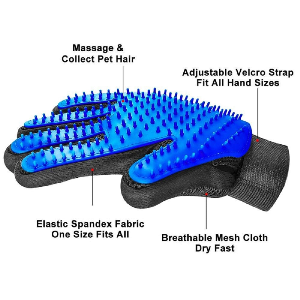 Pet Grooming Glove Brush - Fur Baby Finds