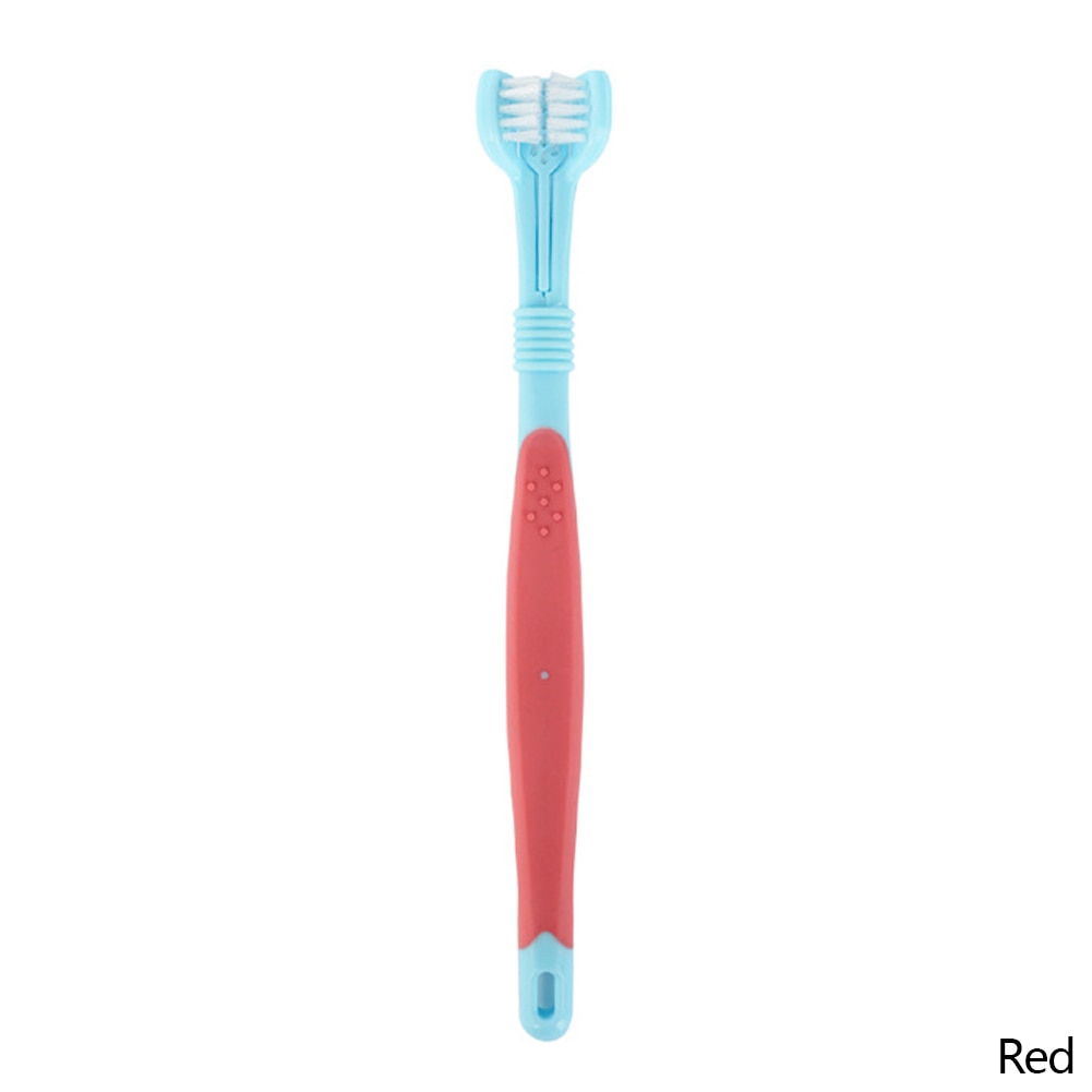 Three Sided Pet Toothbrush - Fur Baby Finds