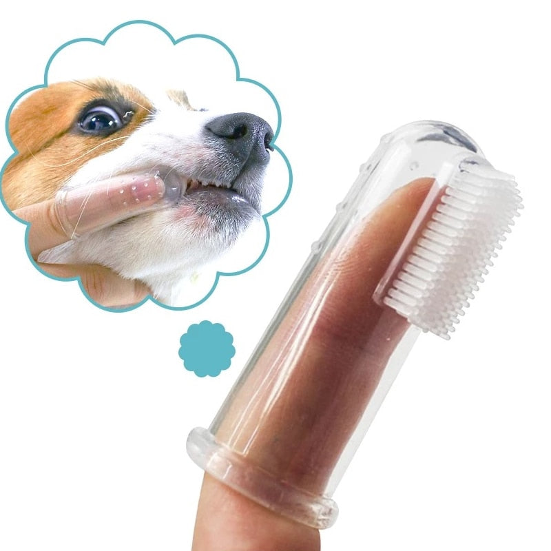 Pet Finger Toothbrush - Fur Baby Finds