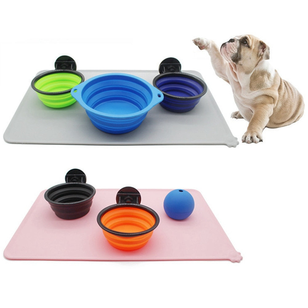 Silicone Pet Feeder Placemat - Fur Baby Finds