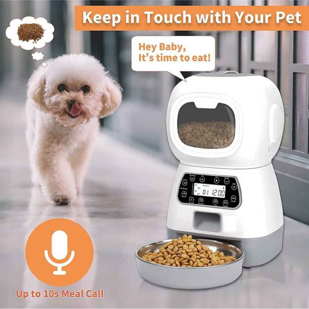 Smart Automatic Pet Feeder - Fur Baby Finds