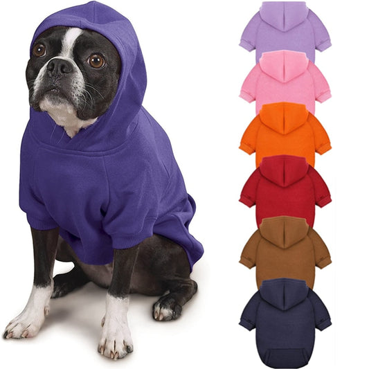 Solid Dog Hoodies - Fur Baby Finds